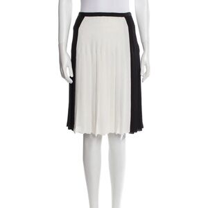 Vince Pleated Accents Skirt
